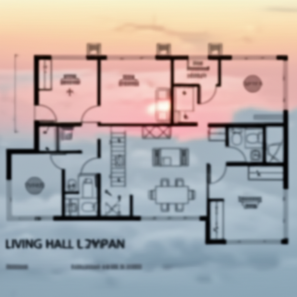 3 BHK Floor Plan
